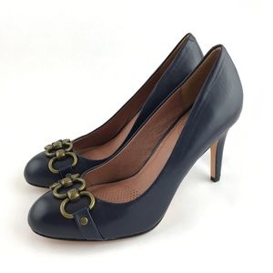 Corso Como Navy Blue Pumps Heels Size 9